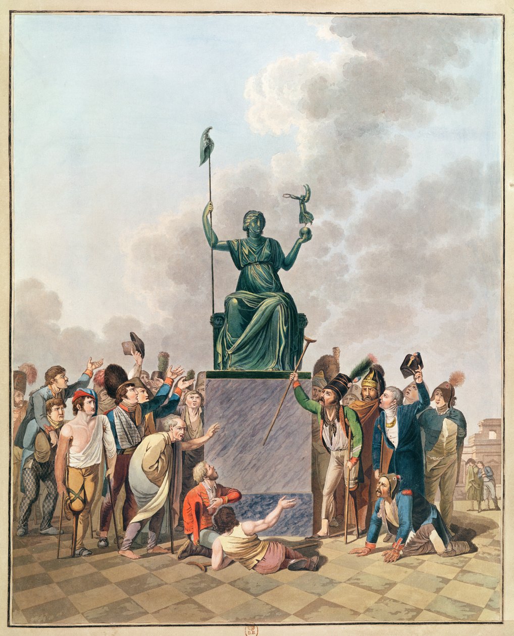 Liberty, 10. marraskuuta 1793 tekijältä French School