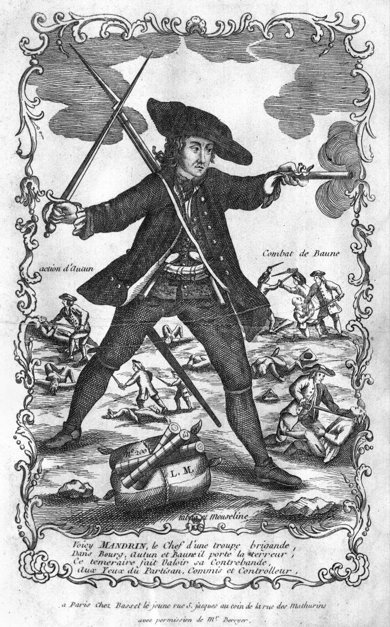 Louis Mandrin (1724-55) tekijältä French School