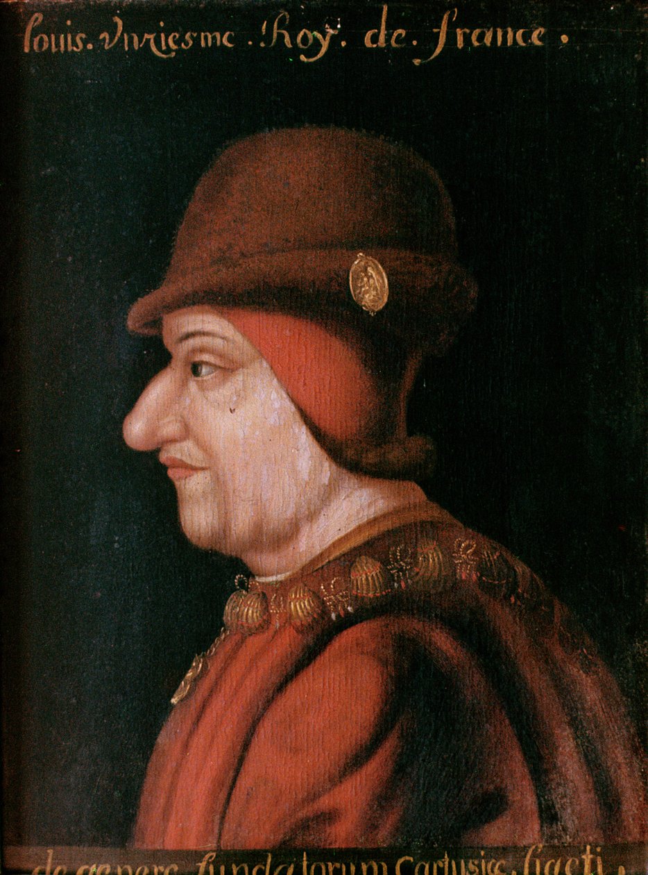 Ludvig XI (1423-1483) tekijältä French School
