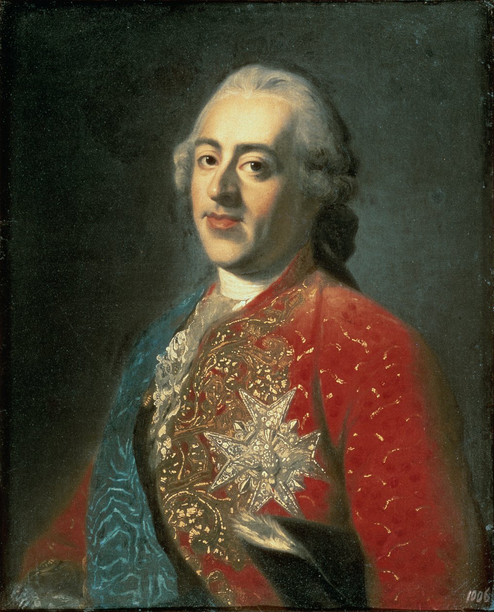 Ludvig XV (1710-74) tekijältä French School