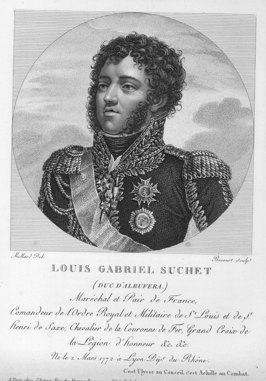 Louis-Gabriel Suchet (1770-1826) Albuferan herttua ja Ranskan marsalkka tekijältä French School