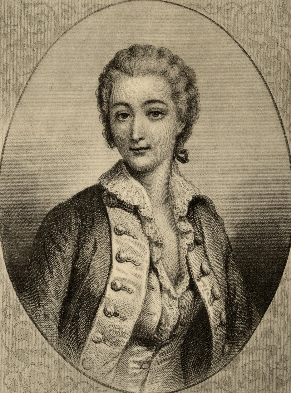 Madame du Barry (1743-93) tekijältä French School