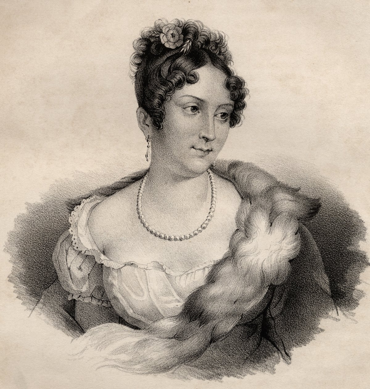Mademoiselle Mars (1779-1847) tekijältä French School