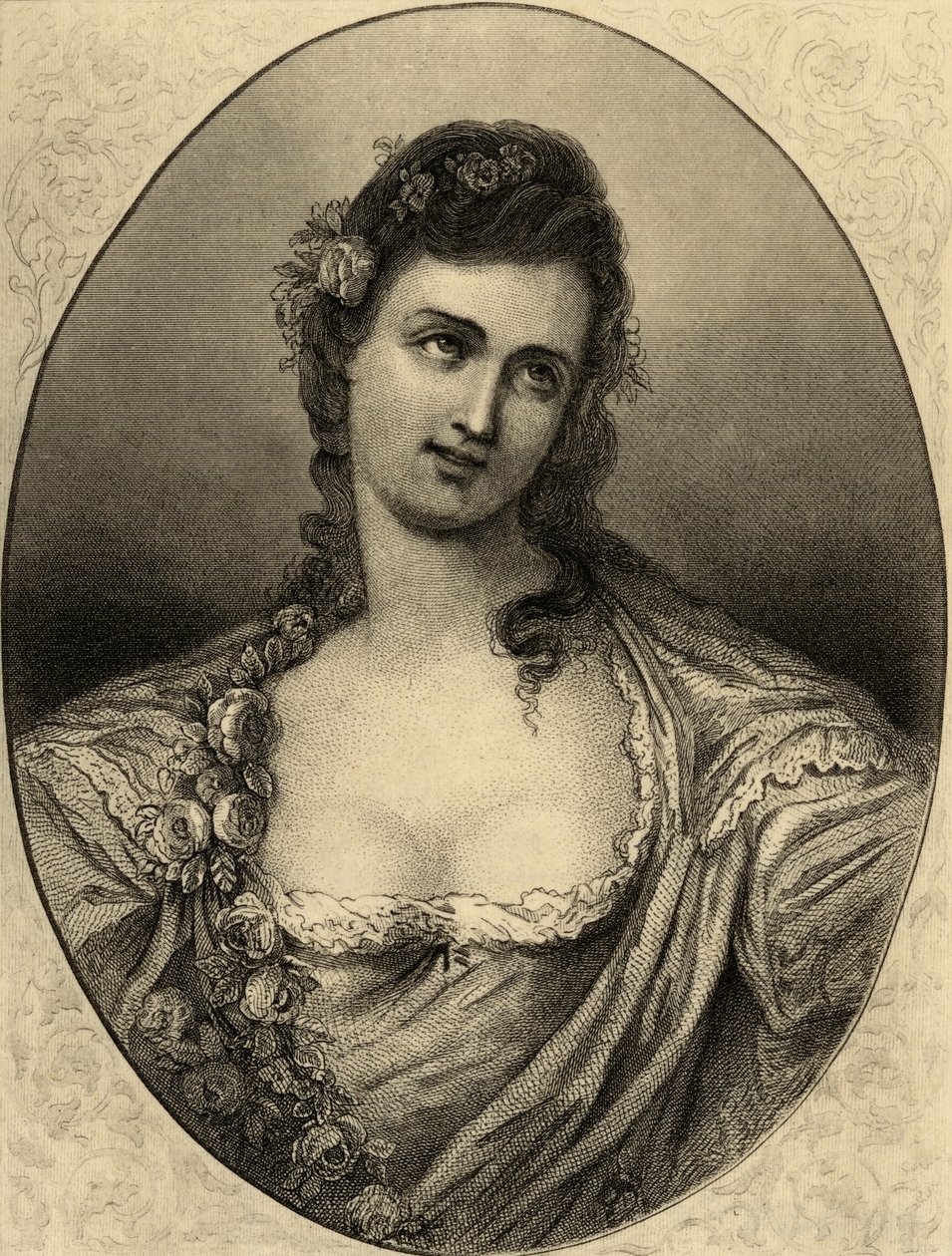 Mademoiselle Sophie Arnould (1740-1802) tekijältä French School
