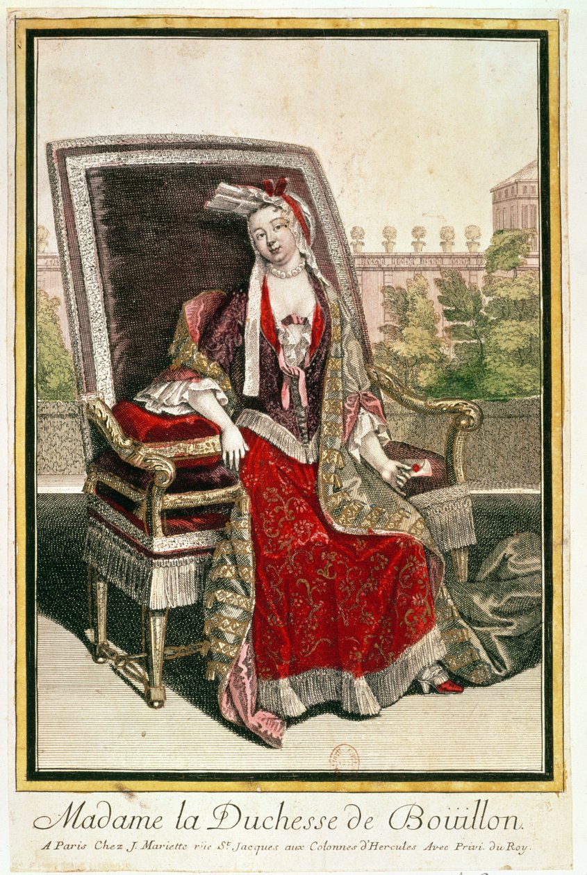 Marie-Anne Mancini (1646-1714) Bouillonin herttuatar tekijältä French School