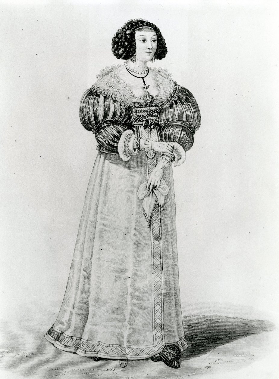 Marie-Louise Motier de La Fayette (1615-65) tekijältä French School