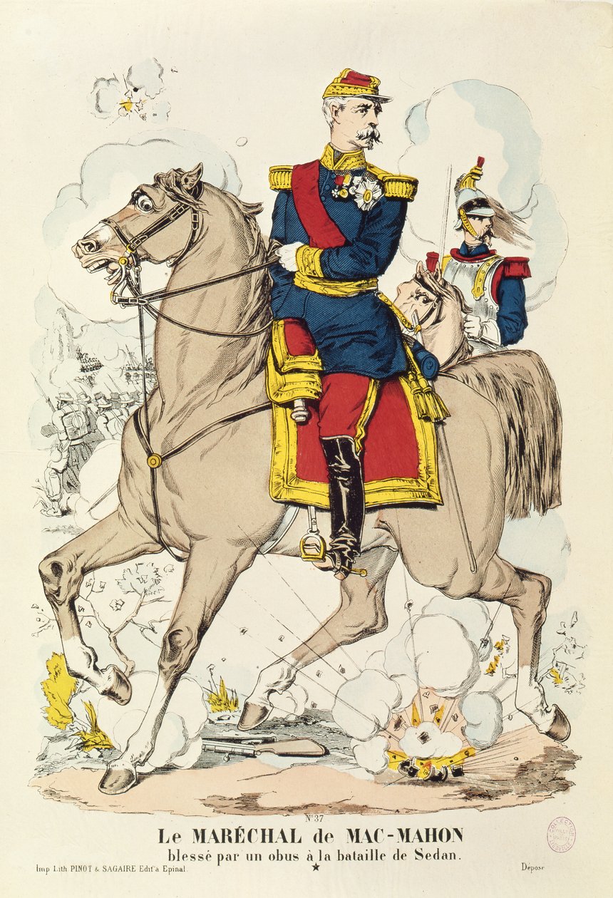 Marsalkka Edme Patrice Maurice de Macmahon (1808-93) tekijältä French School
