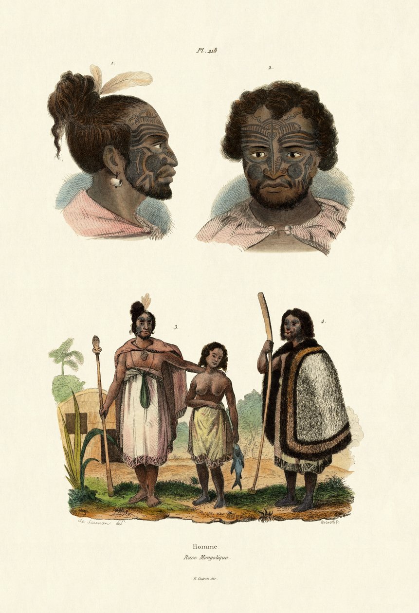 Mongolit, 1833-39 tekijältä French School