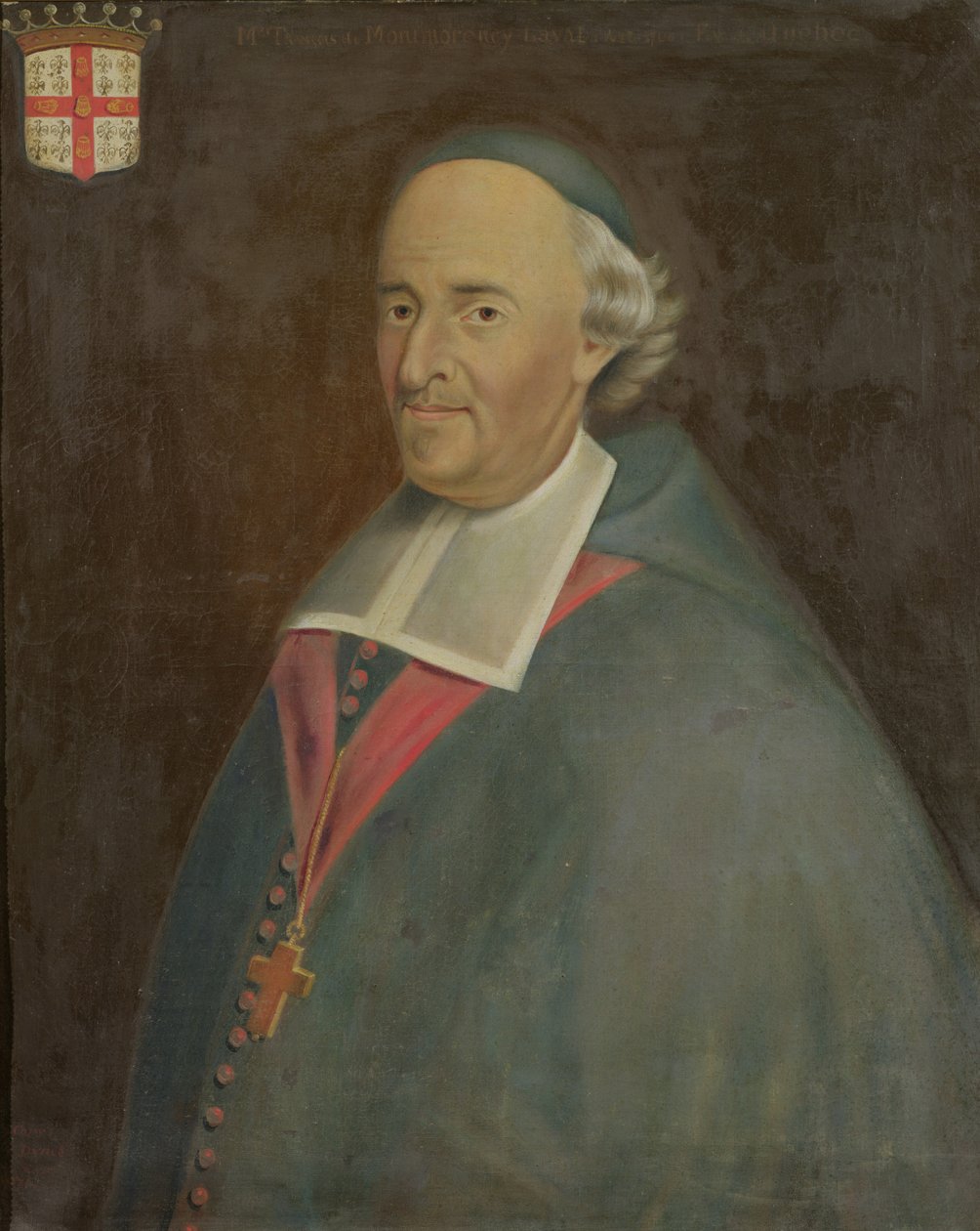 Monseigneur de Montmorency-Laval (1623-1708) Kanadan piispa tekijältä French School