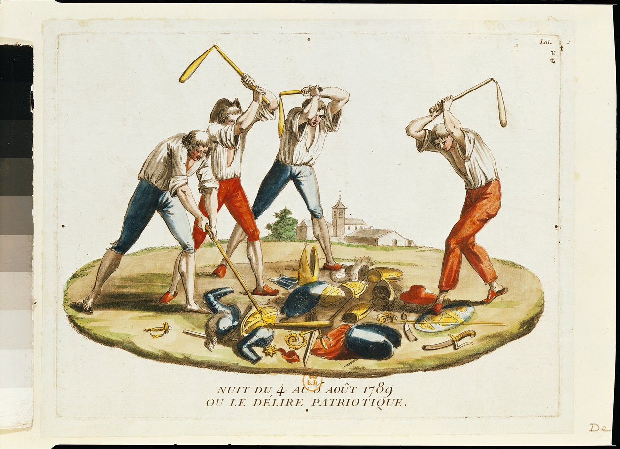 Yö 4. elokuuta 1789 tai Isänmaallinen Delirium tekijältä French School