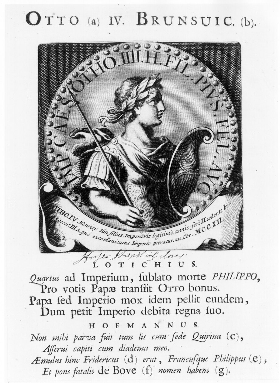 Otto IV (n. 117582-1218) Brunswickista tekijältä French School