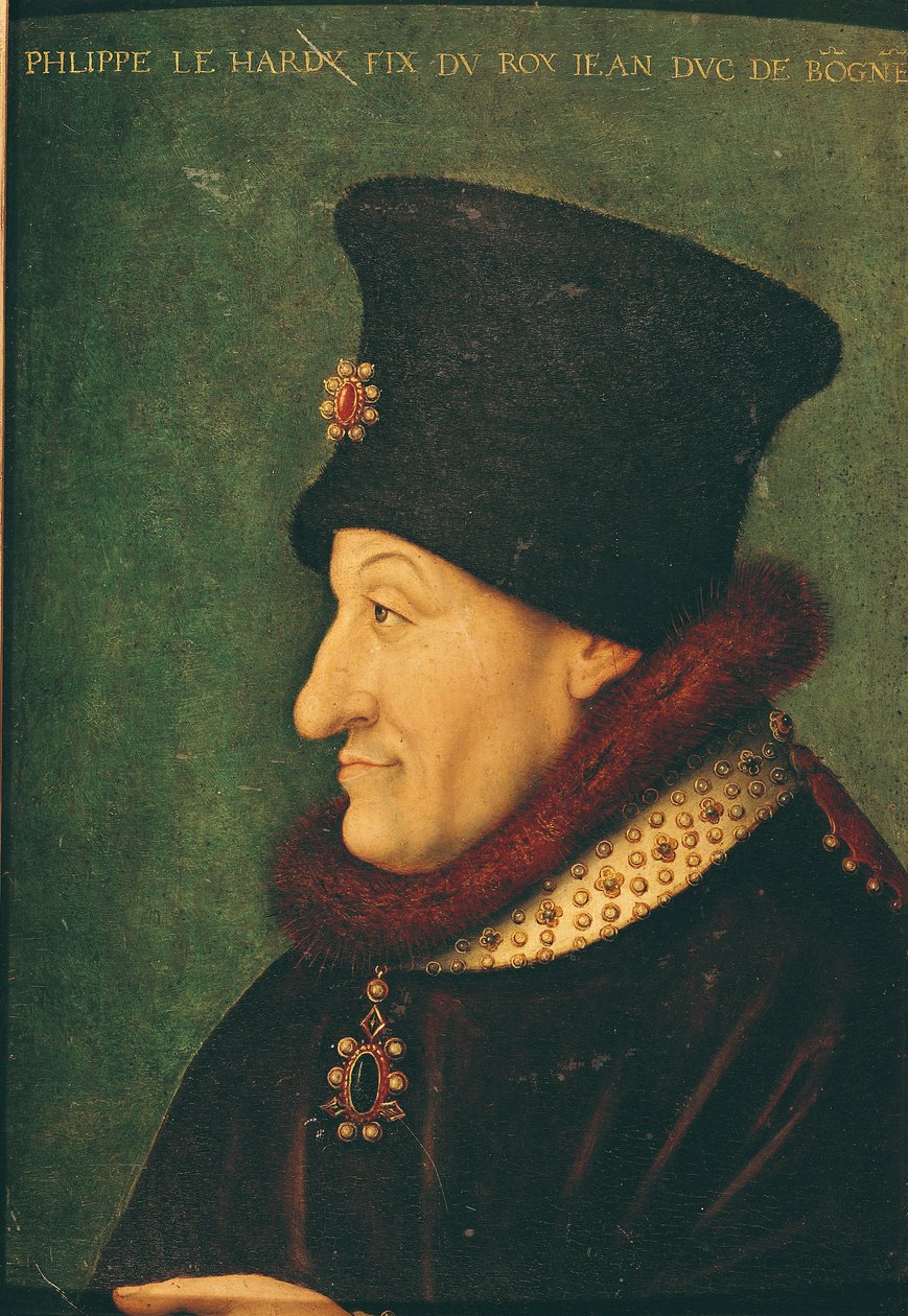 Philippe Ranskan (1342-1404) Burgundin herttua tekijältä French School