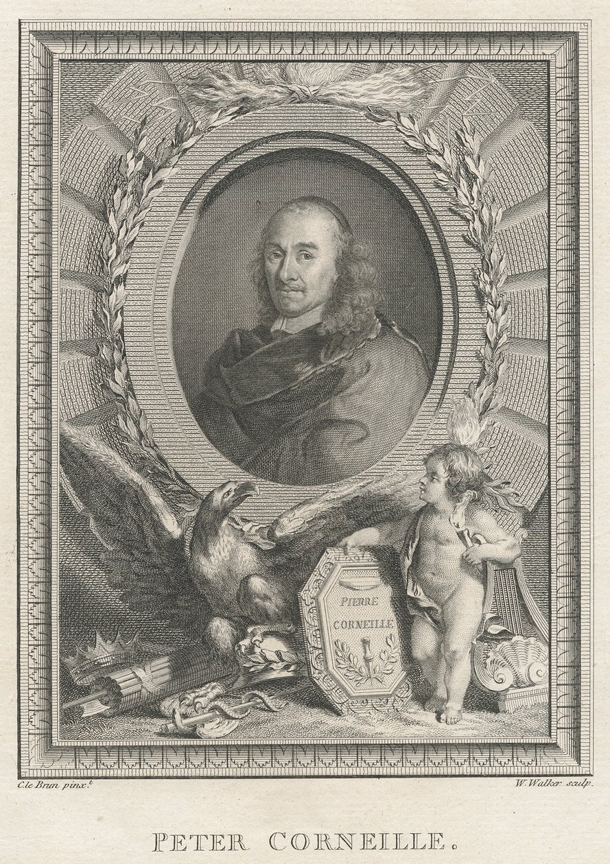 Pierre Corneille (1606-84) ranskalainen näytelmäkirjailija tekijältä French School