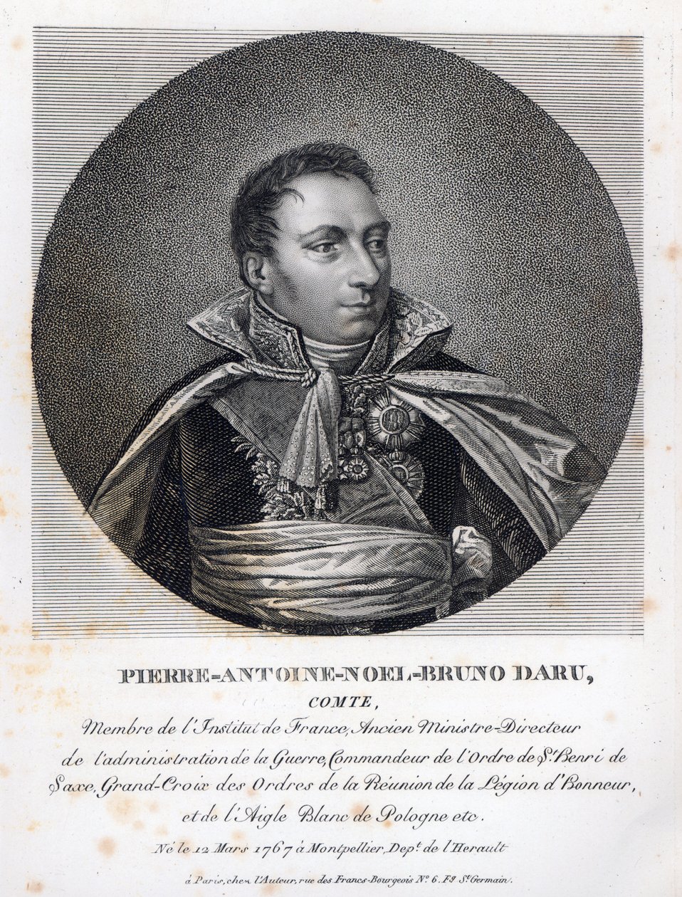 Pierre Daru (1767-1829) tekijältä French School