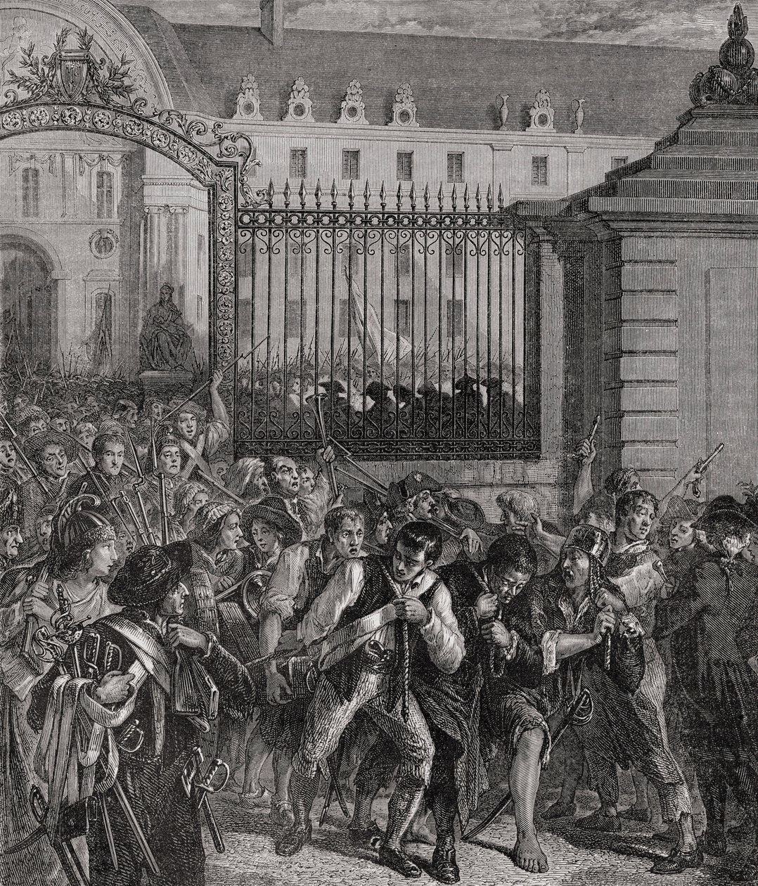 Invalidien asevaraston ryöstö, 14. heinäkuuta 1789 tekijältä French School