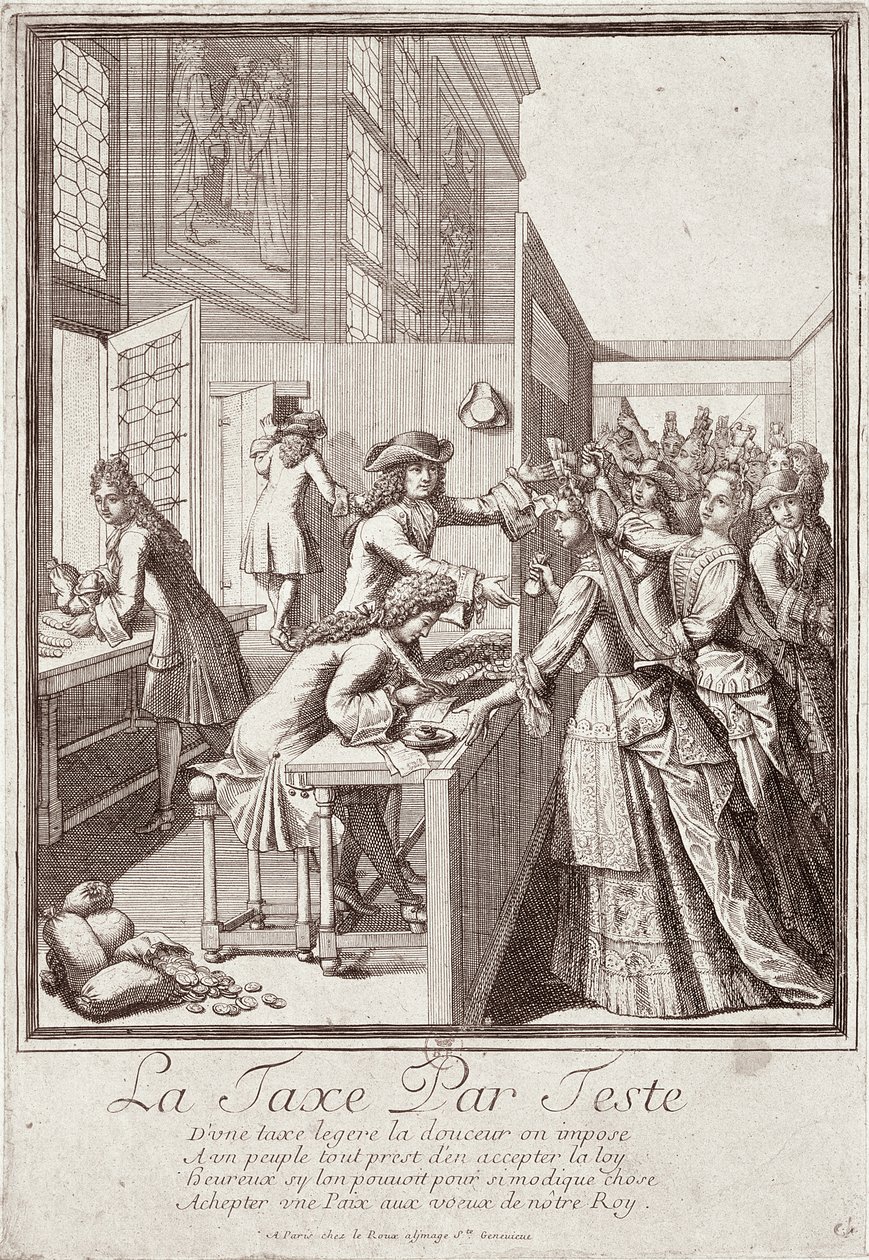 Äänestysvero, 1709 tekijältä French School