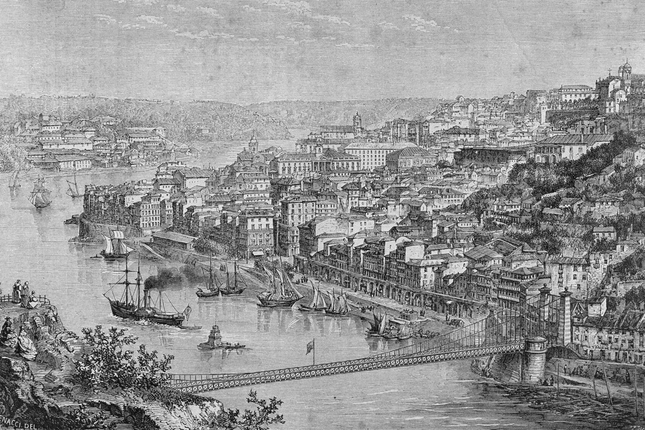Porto 1860-luvulla tekijältä French School