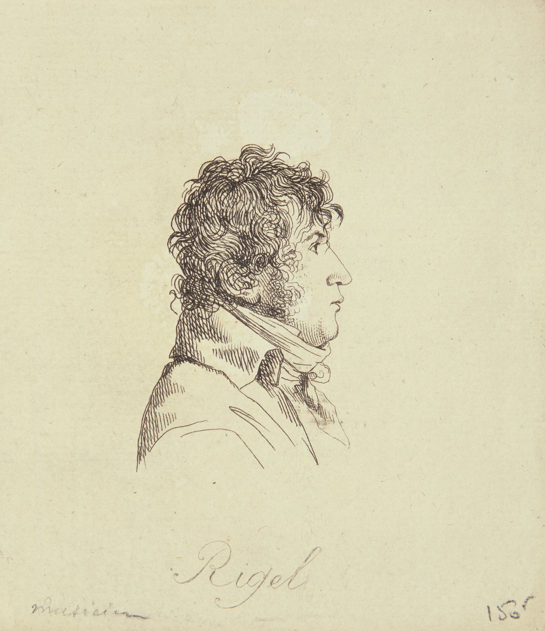 Henri-Jean Rigelin (1772-1852) muotokuva tekijältä French School