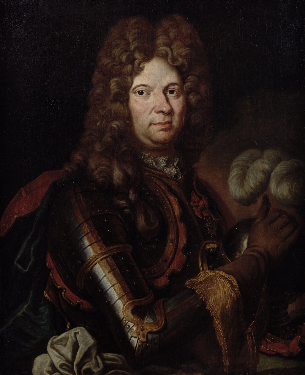Jean Bartin (1650-1702) muotokuva tekijältä French School