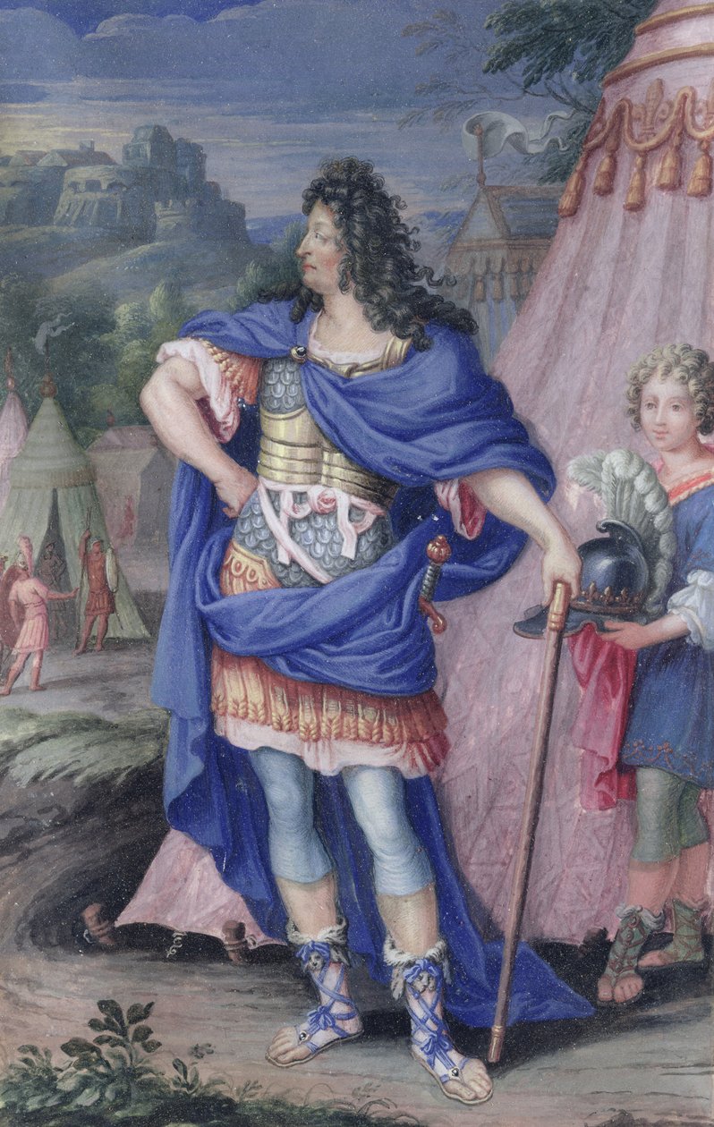 Ludvig XIV:n (1638) Ranskan kuninkaan muotokuva tekijältä French School