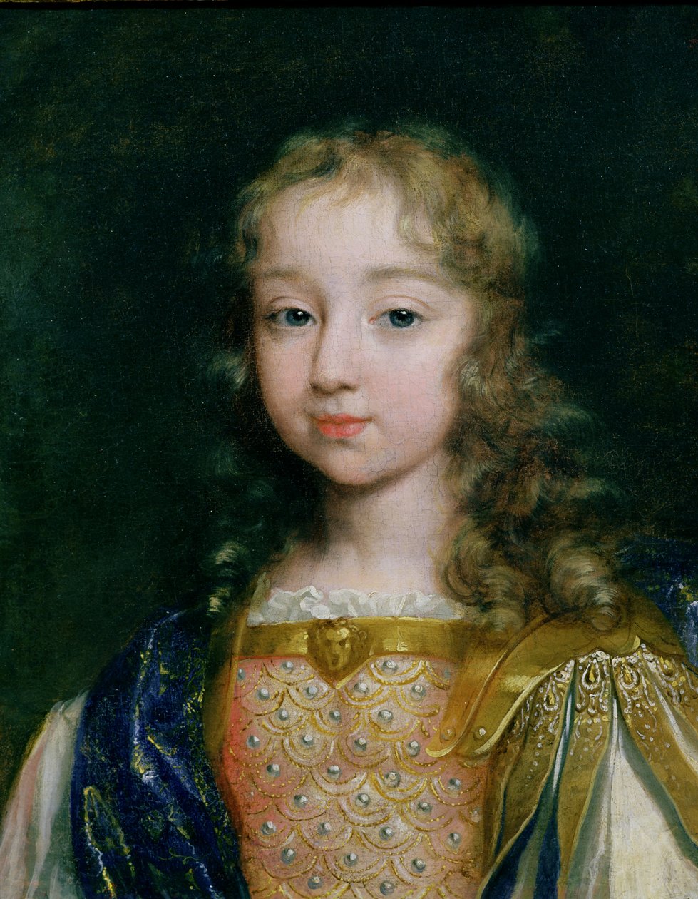 Ludvig XIV:n muotokuva lapsena tekijältä French School