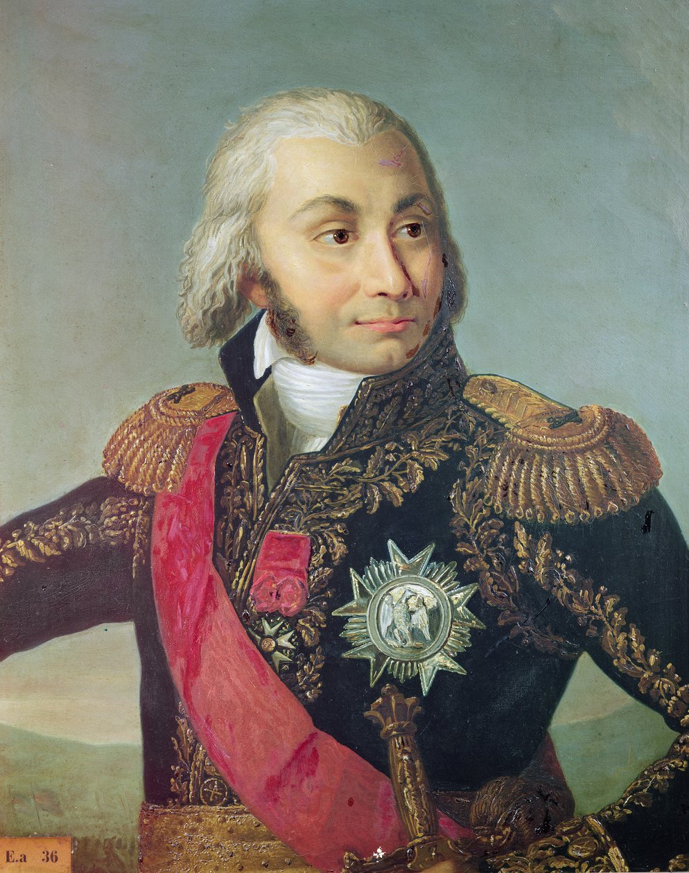 Marsalkka Jean-Baptiste Jourdanin (1762-1833) muotokuva tekijältä French School