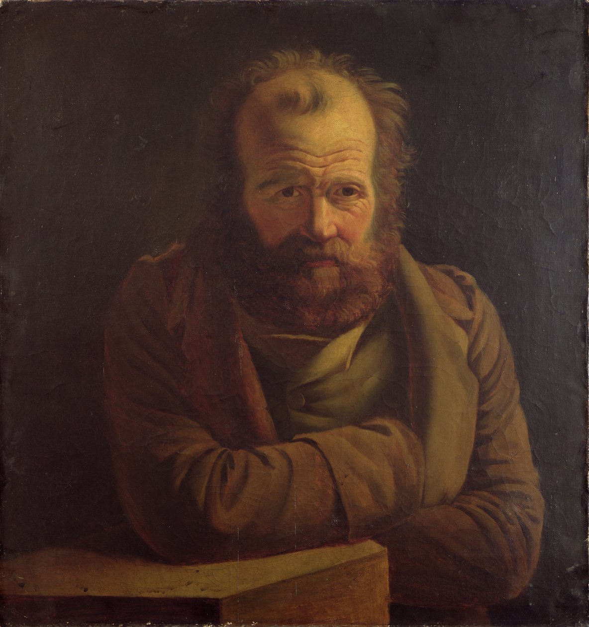 Pierre Joseph Proudhonin (1809-65) muotokuva tekijältä French School