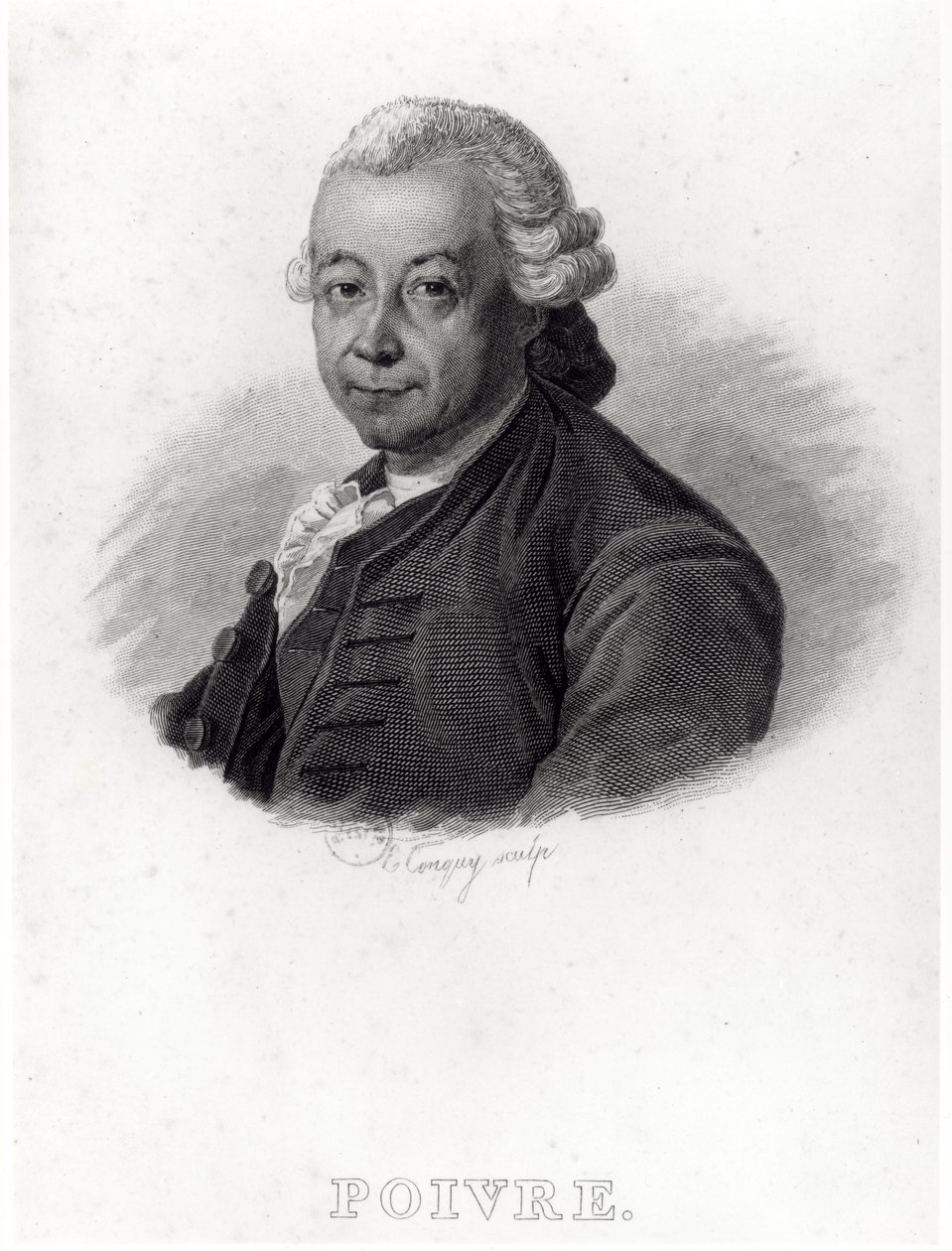 Pierre Poivren muotokuva (1719-86) tekijältä French School