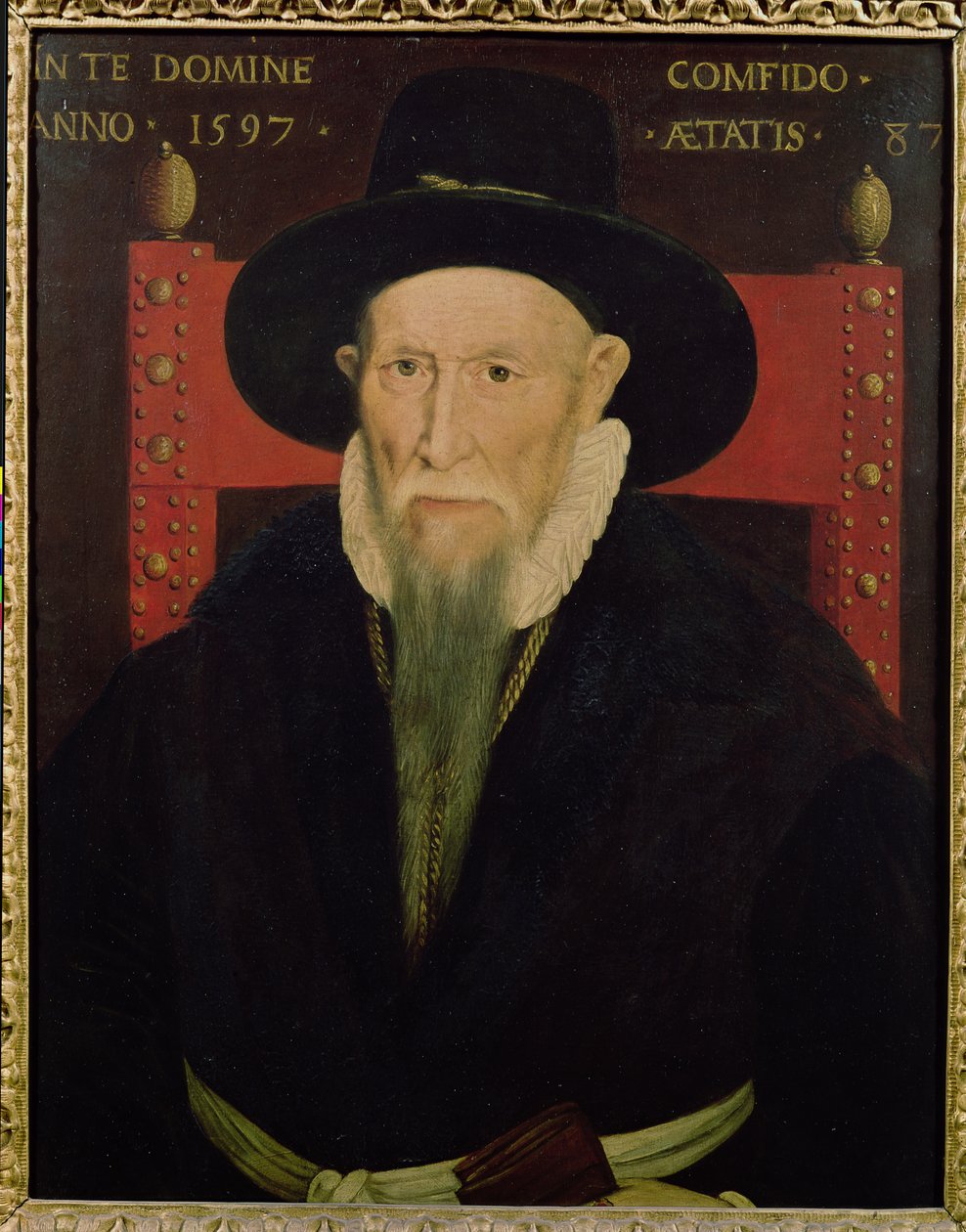 Theodore de Bezen (1519-1605) muotokuva tekijältä French School