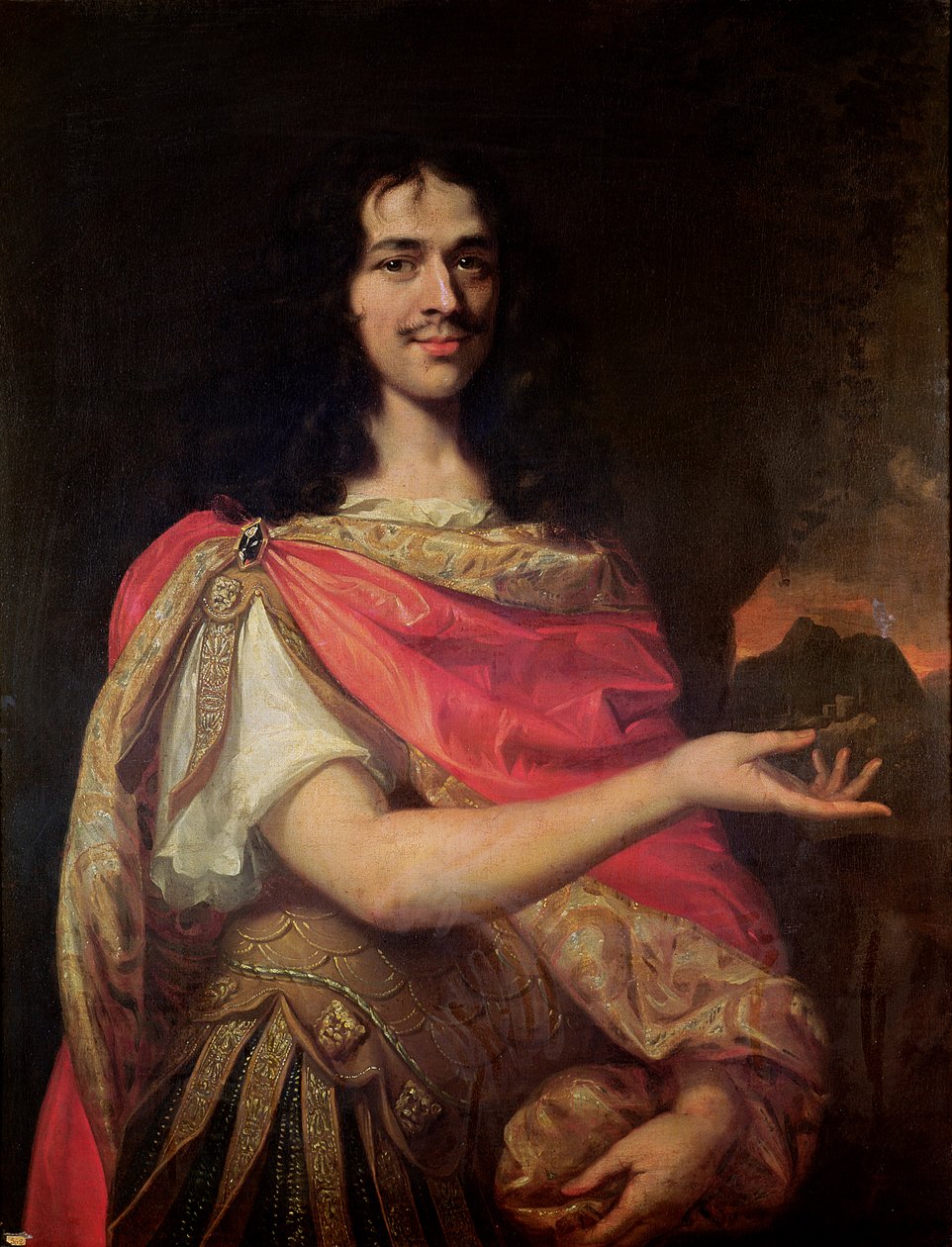 Muotokuvan oletetaan olevan Moliere (1622-73) tekijältä French School