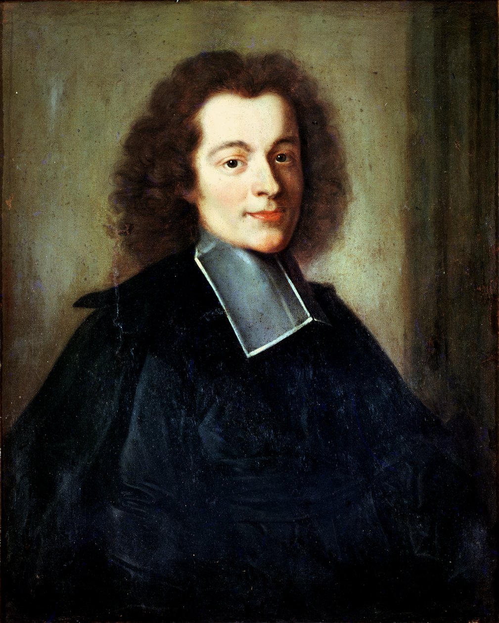 Muotokuvan oletettiin olevan Voltaire (1694-1778) nuorena miehenä tekijältä French School