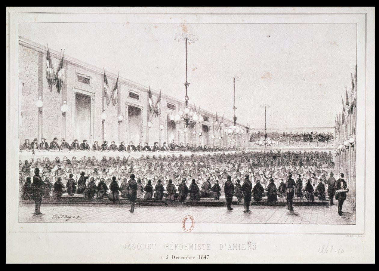 Reformist Banquet sa Amiens, ika-5 ng Disyembre 1847 finn tekijältä French School