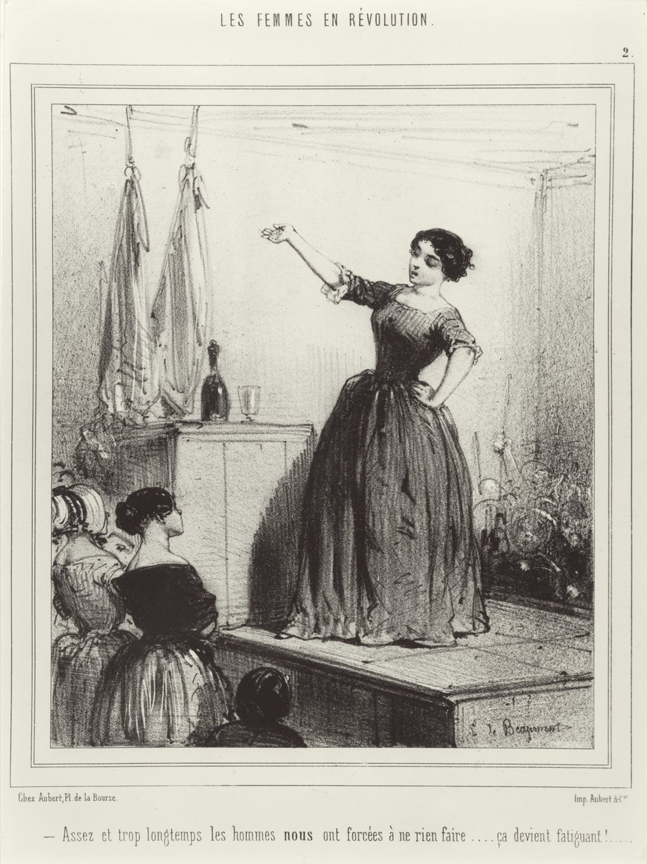 Naisten vallankumous, 1848 tekijältä French School