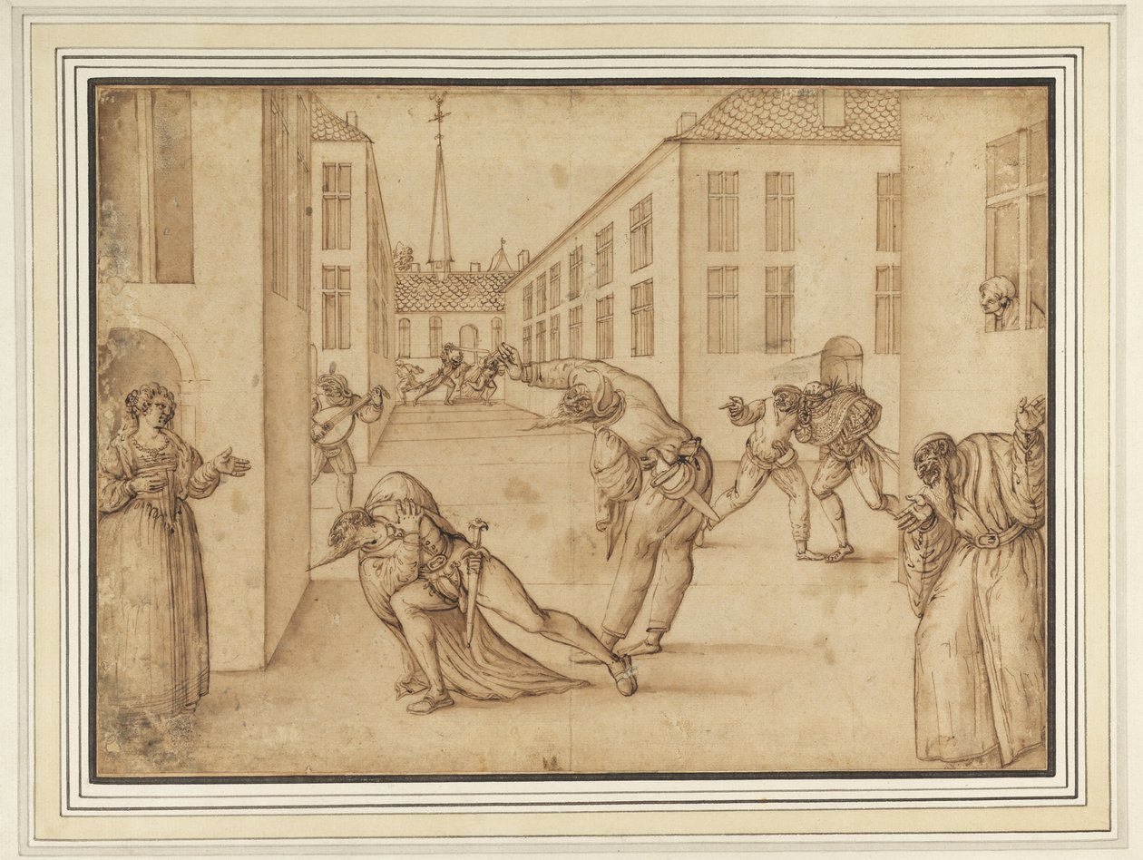 Kohtaus Commedia dell