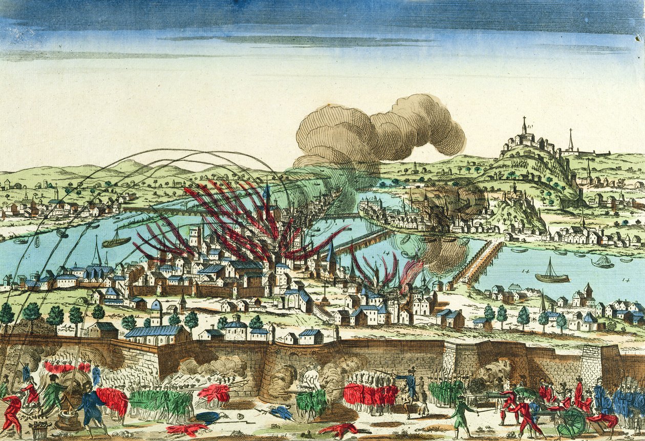 Lyonin piiritys lokakuussa 1793 tekijältä French School