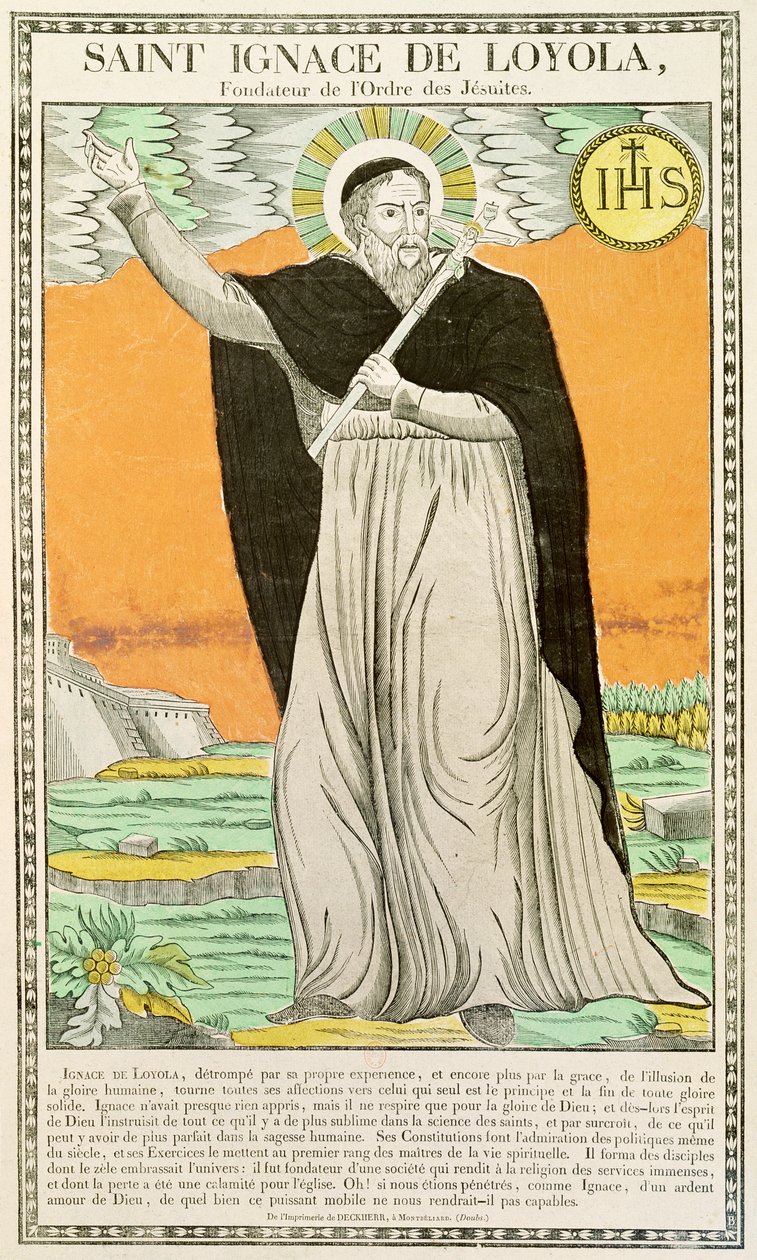 Pyhä Ignatius Loyolalainen (1491-1556) tekijältä French School