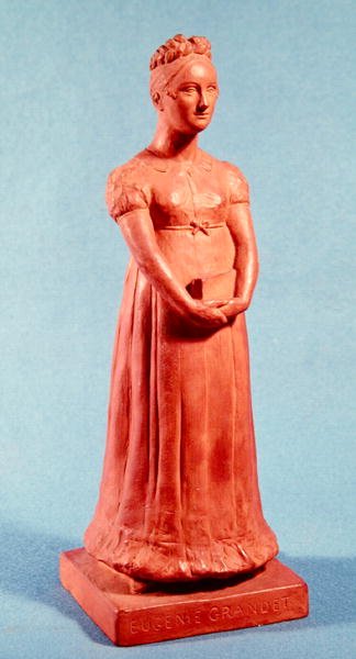 Eugenie Grandetin patsas (terrakotta) tekijältä French School