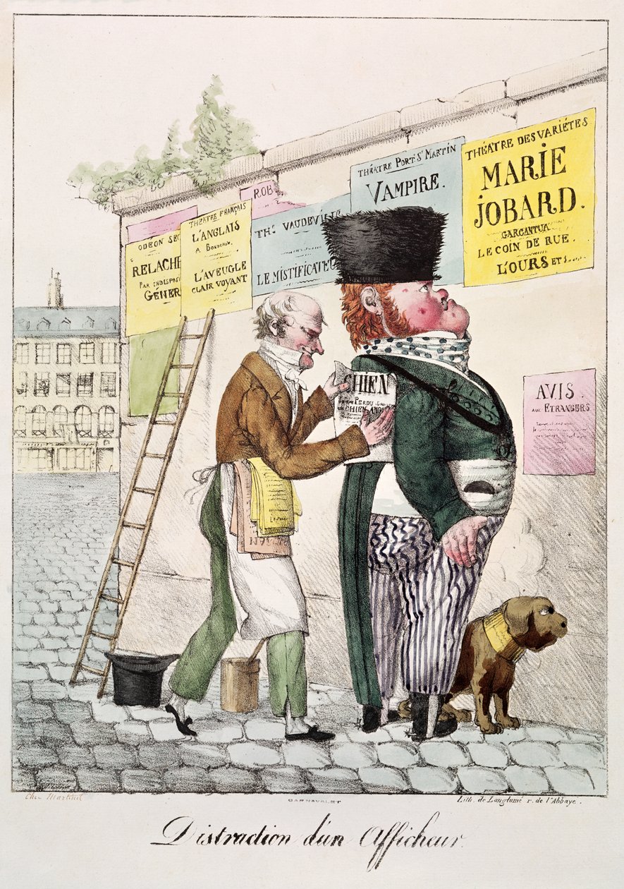Laskutarran huvi, 1820 tekijältä French School