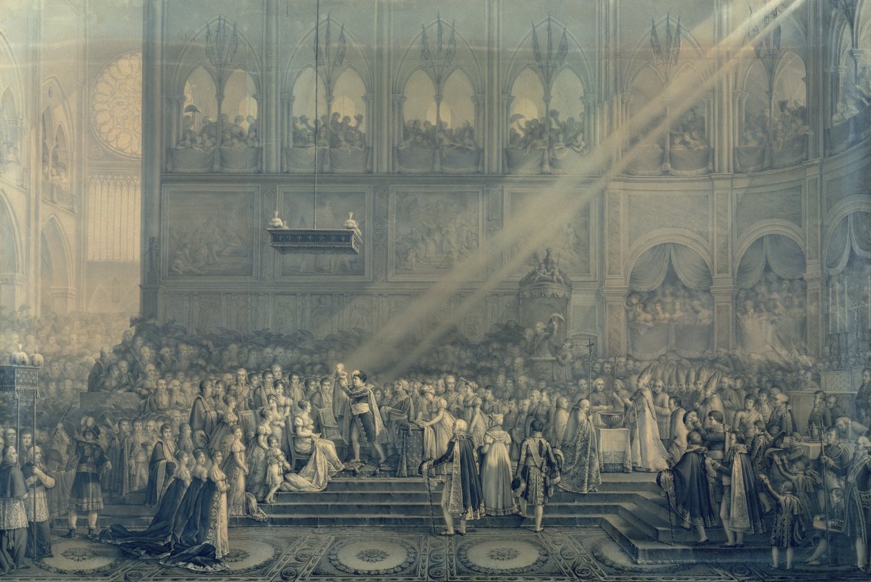 Rooman kuninkaan kaste (1811-32) Notre-Damessa, 10. kesäkuuta 1811, vuoden 1811 jälkeen tekijältä French School