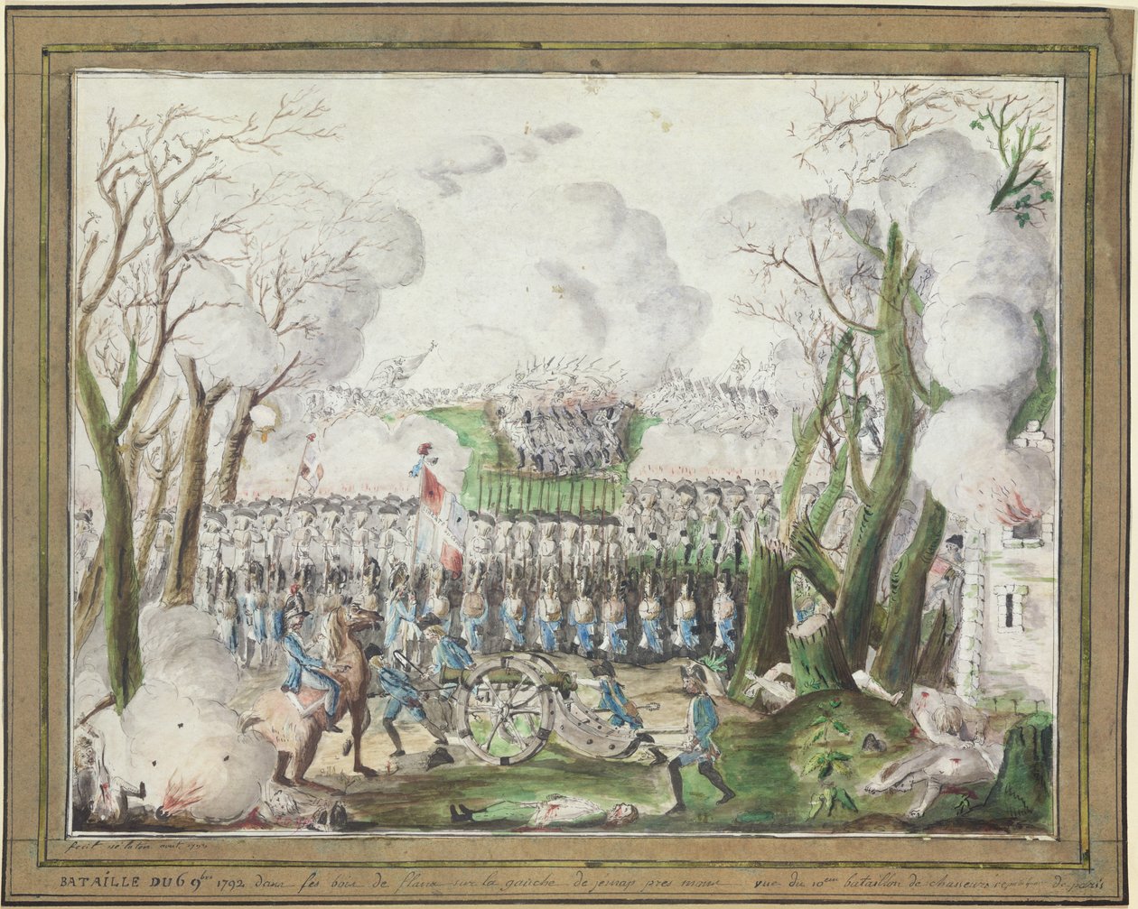 Jemmapesin taistelu, 6. marraskuuta 1792 tekijältä French School
