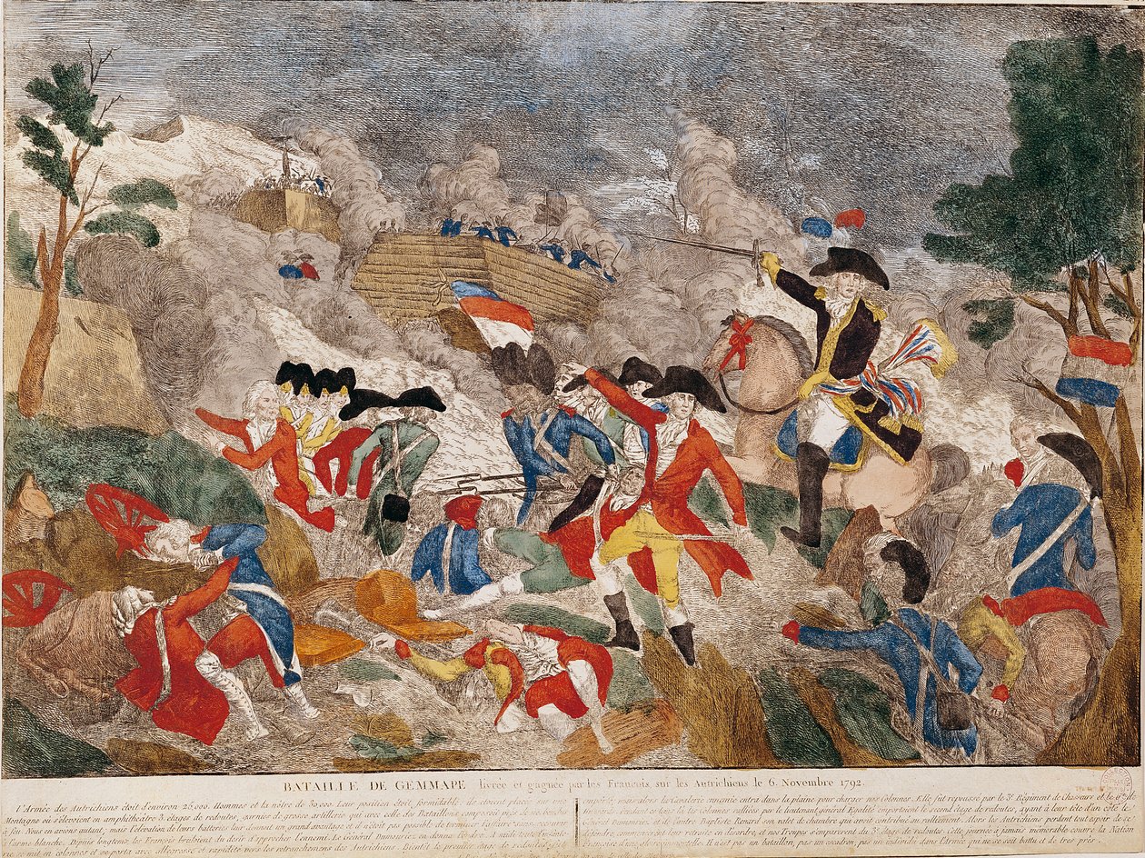 Jemmapesin taistelu, 6. marraskuuta 1792, Basset