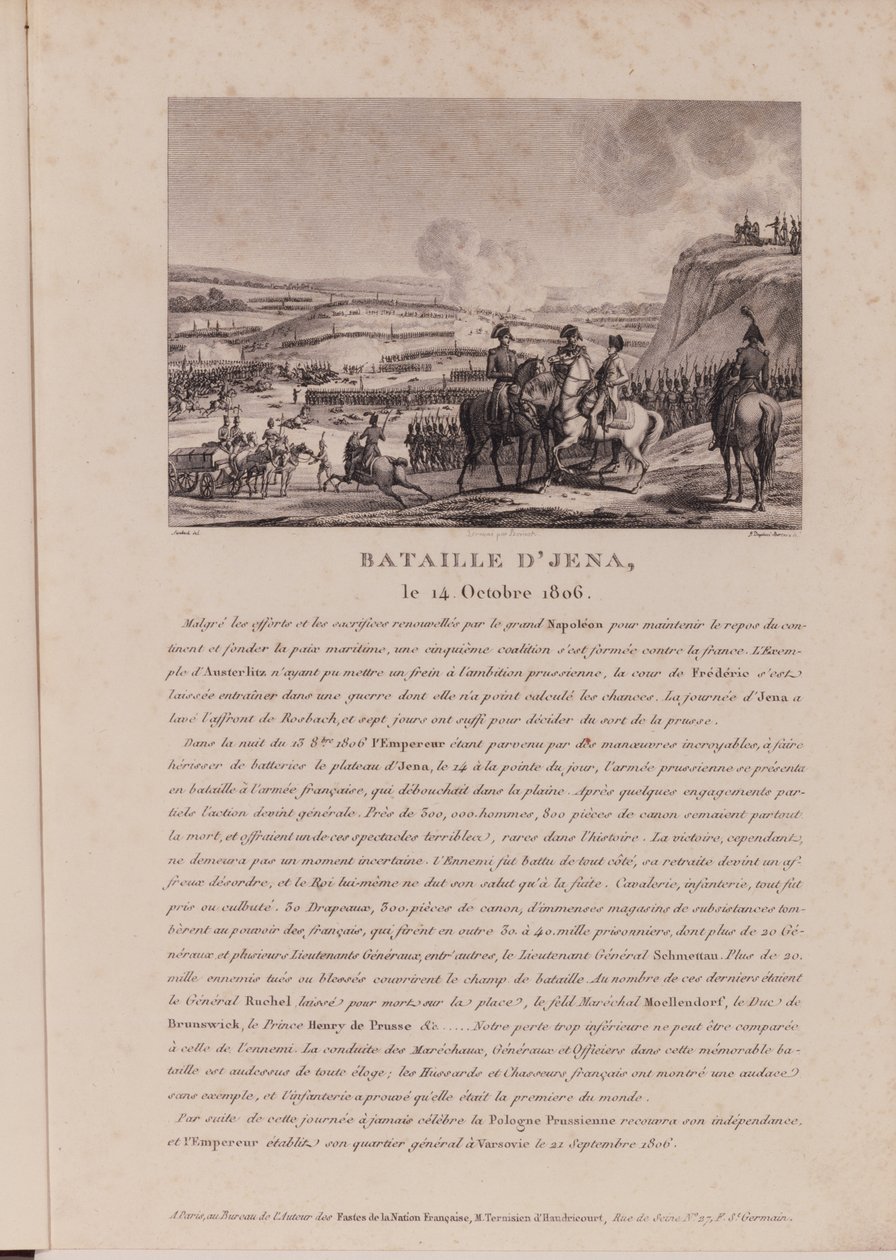Jenan taistelu 14. lokakuuta 1806 tekijältä French School