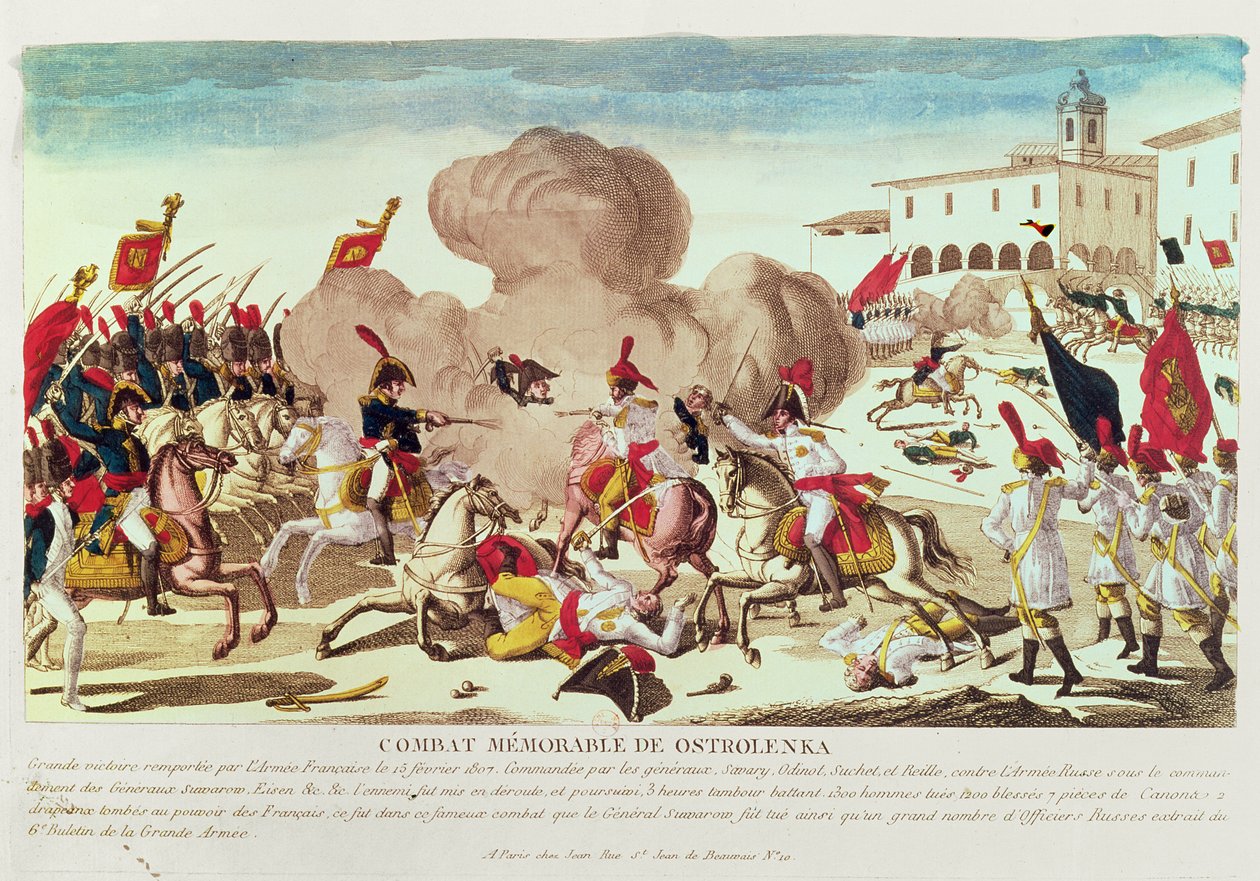 Ostrolenkan taistelu, 15. helmikuuta 1807, 1807 tekijältä French School