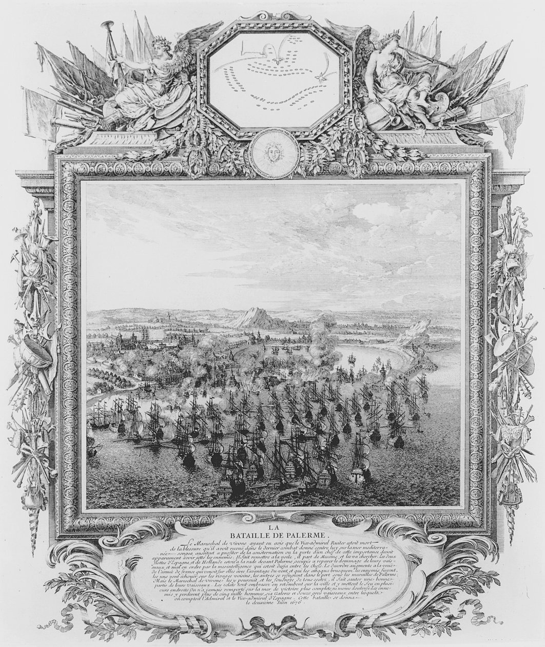 Palermon taistelu, kesäkuu 1676 tekijältä French School