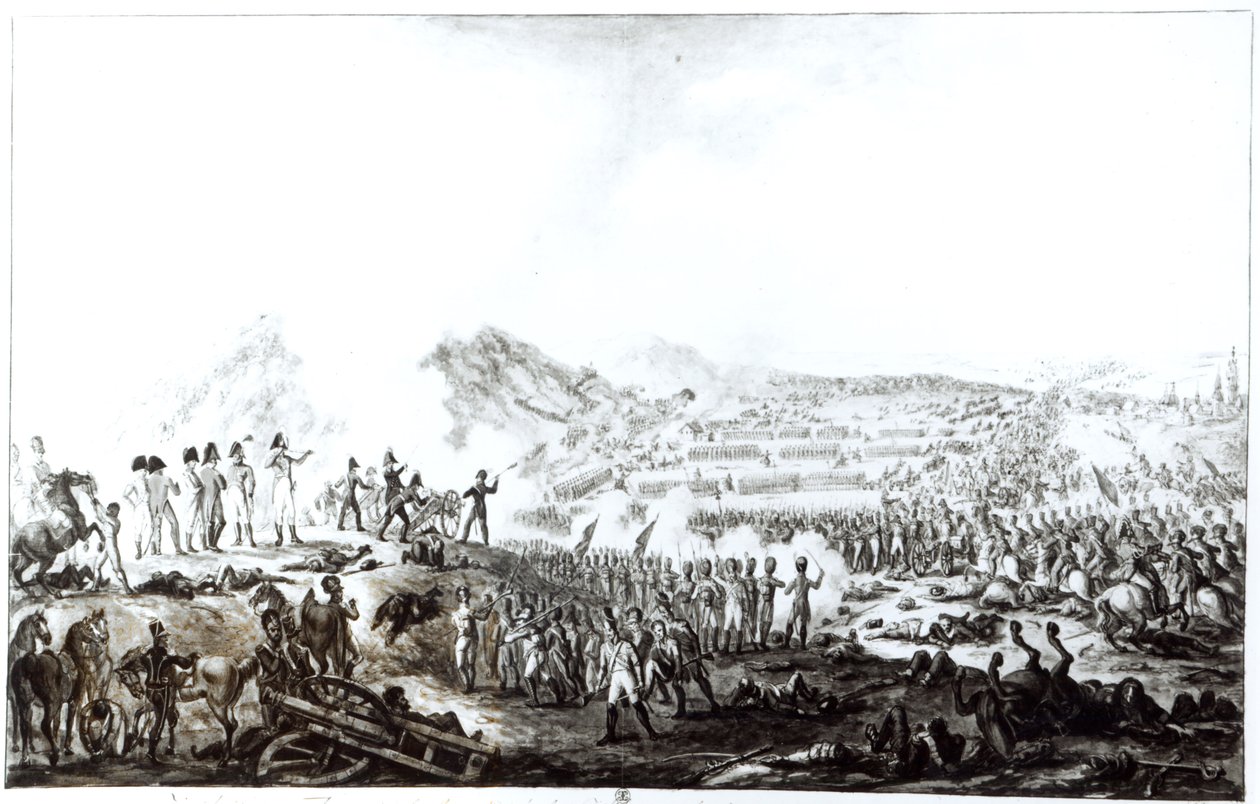 Talavera de la Reinan taistelu englantilais-espanjalaisten ja ranskalaisten armeijoiden välillä, 28. heinäkuuta 1809 tekijältä French School