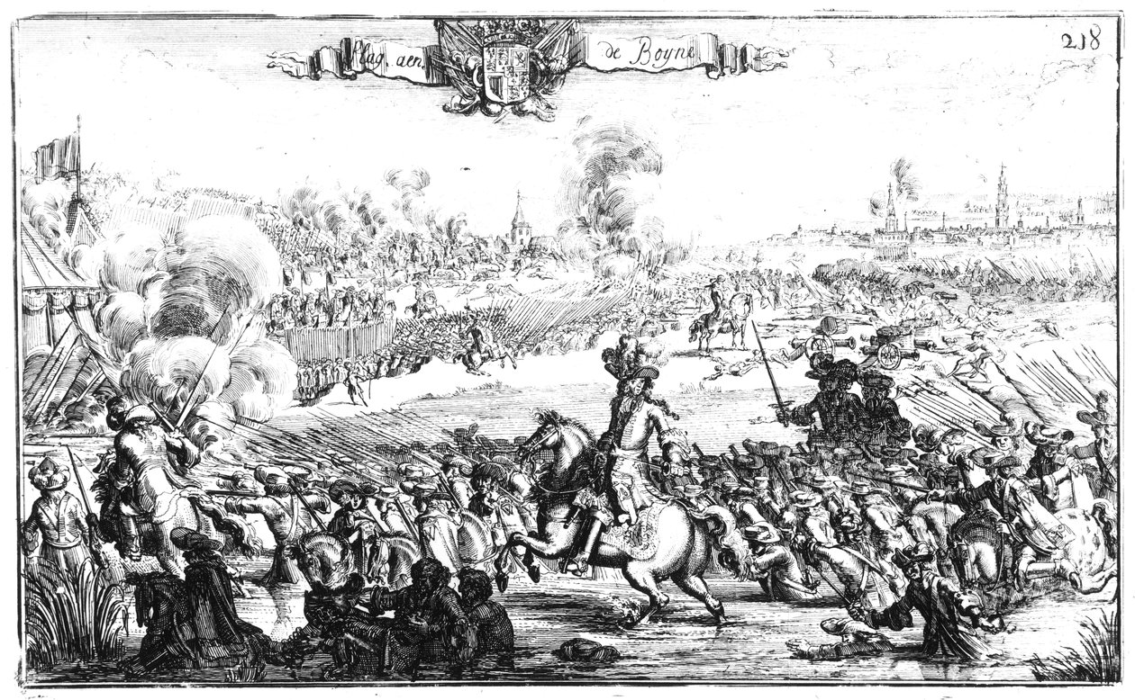 Boynen taistelu, 1. heinäkuuta 1690 tekijältä French School
