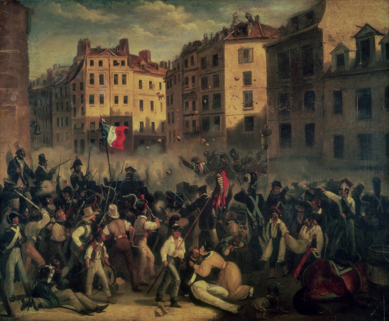 Peruskirja tai kuolema, heinäkuu 1830 tekijältä French School