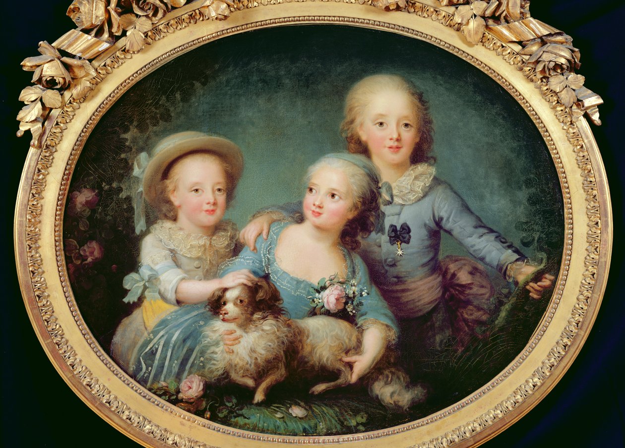 Charles de Francen lapset, 1781 tekijältä French School