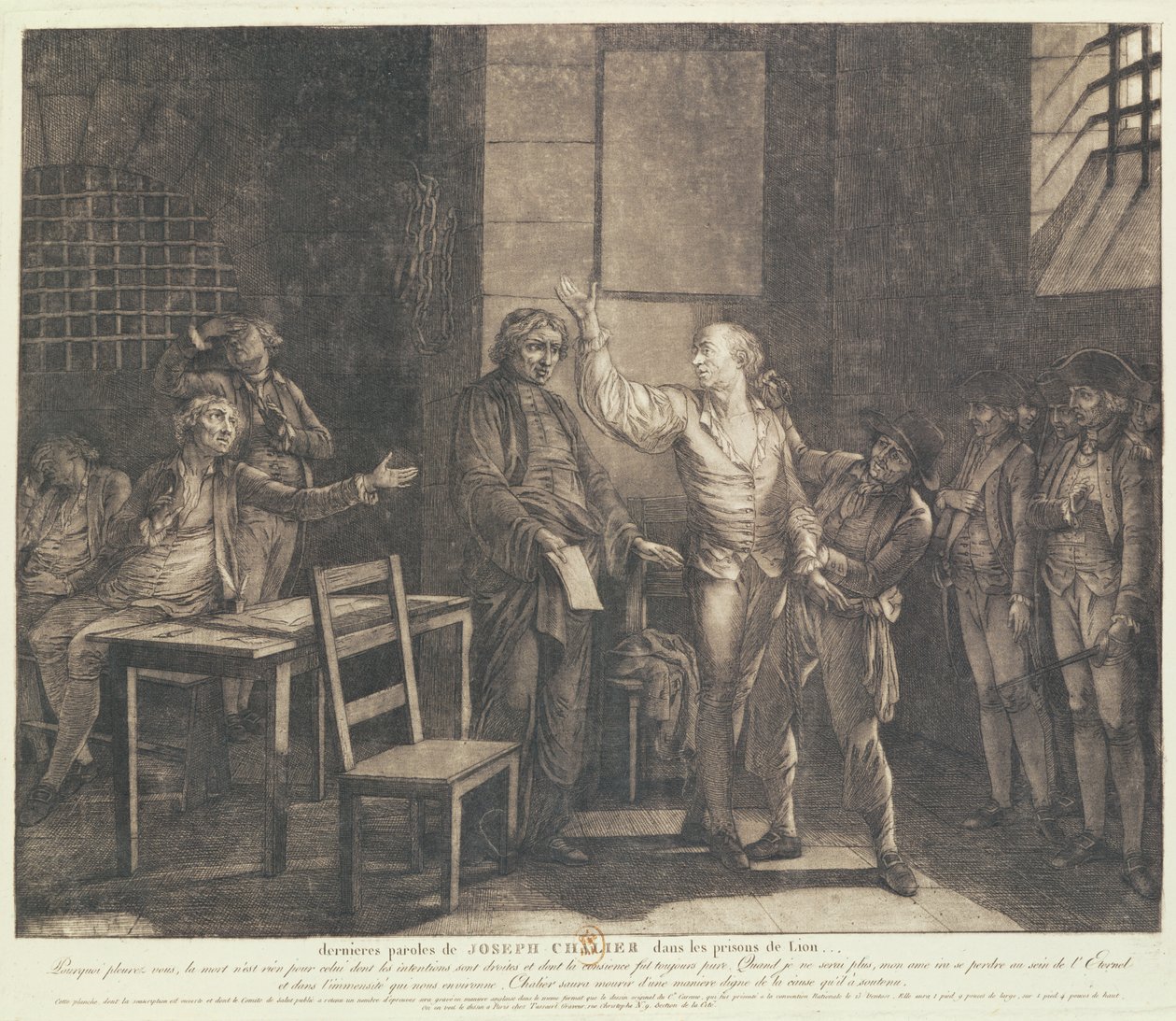 Joseph Chalierin viimeinen puhe tekijältä French School