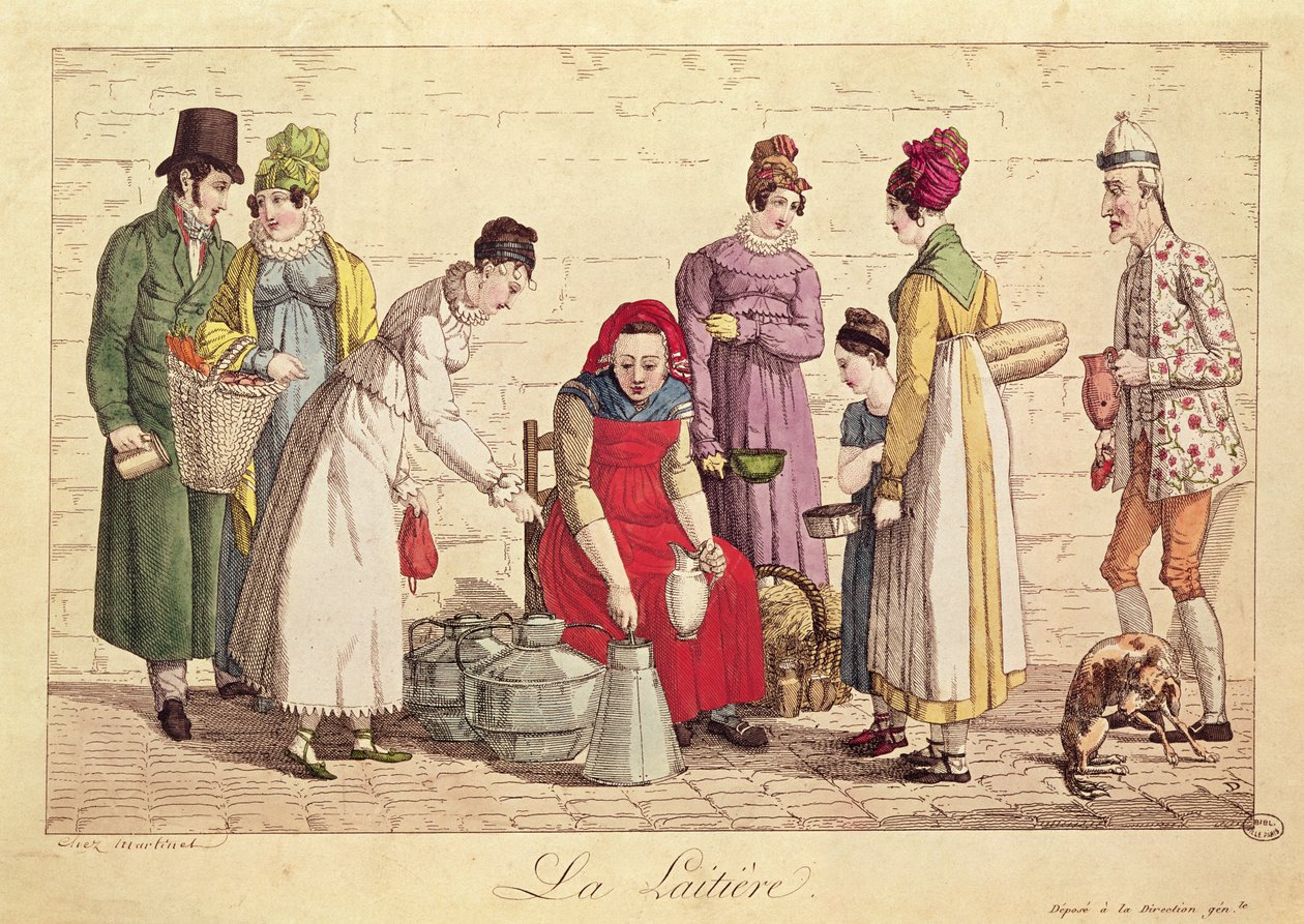 Maitotar, 1815-30 tekijältä French School